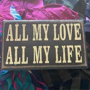 All my love decor